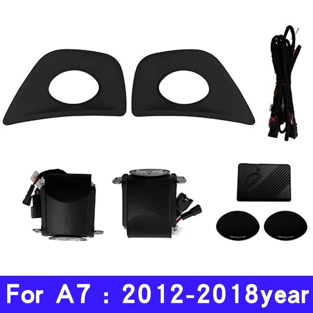 LED Lifting Tweeter Speaker With 32 Color Modes For Audi 9