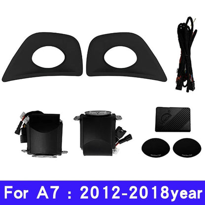 LED Lifting Tweeter Speaker With 32 Color Modes For Audi 9