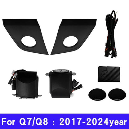 LED Lifting Tweeter Speaker With 32 Color Modes For Audi 11