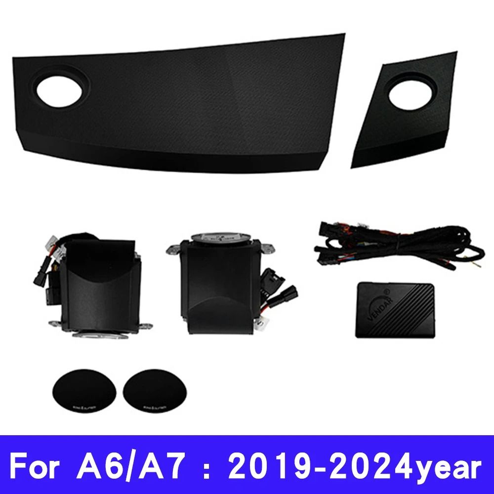 LED Lifting Tweeter Speaker With 32 Color Modes For Audi 7