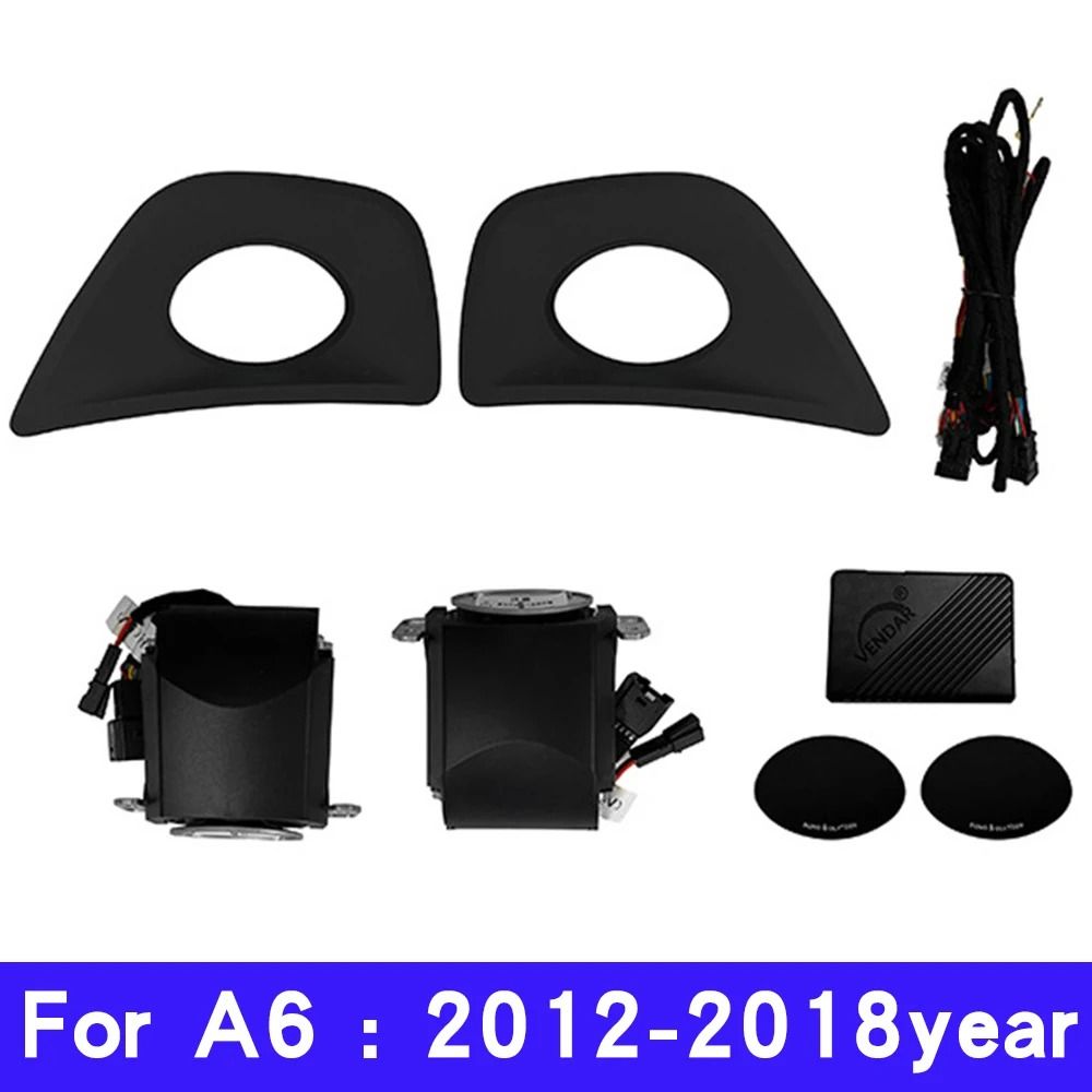 LED Lifting Tweeter Speaker With 32 Color Modes For Audi 8