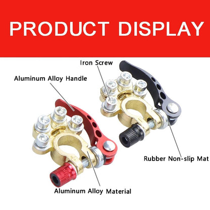 Quick Release Car Battery Terminal Connectors For 12V  24V 1