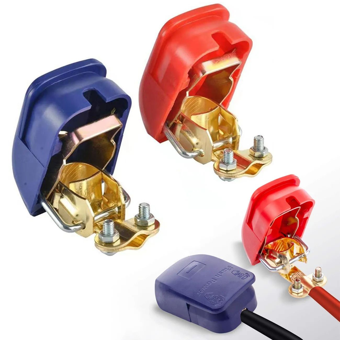 Quick Release Car Battery Terminal Connectors For 12V  24V 5
