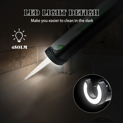 Cordless Electric Caulk Gun With Adjustable Speeds And LED Light 4