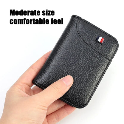 Super Slim Soft PU Leather Mini Card Wallet 5