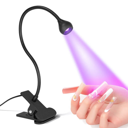 Clip On UV Nail Lamp for Gel Polish