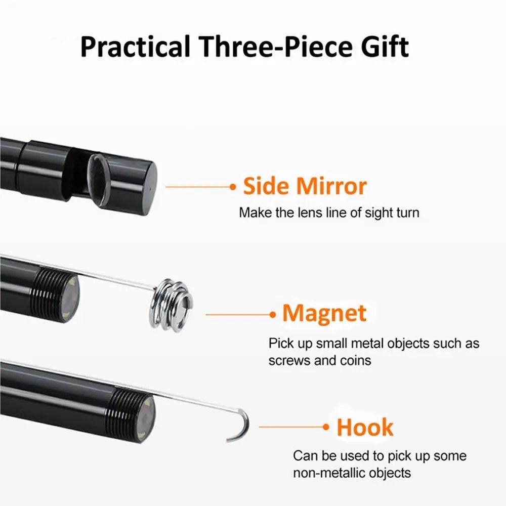 7 Mm USBC Endoscope Camera With 6 LEDs 5