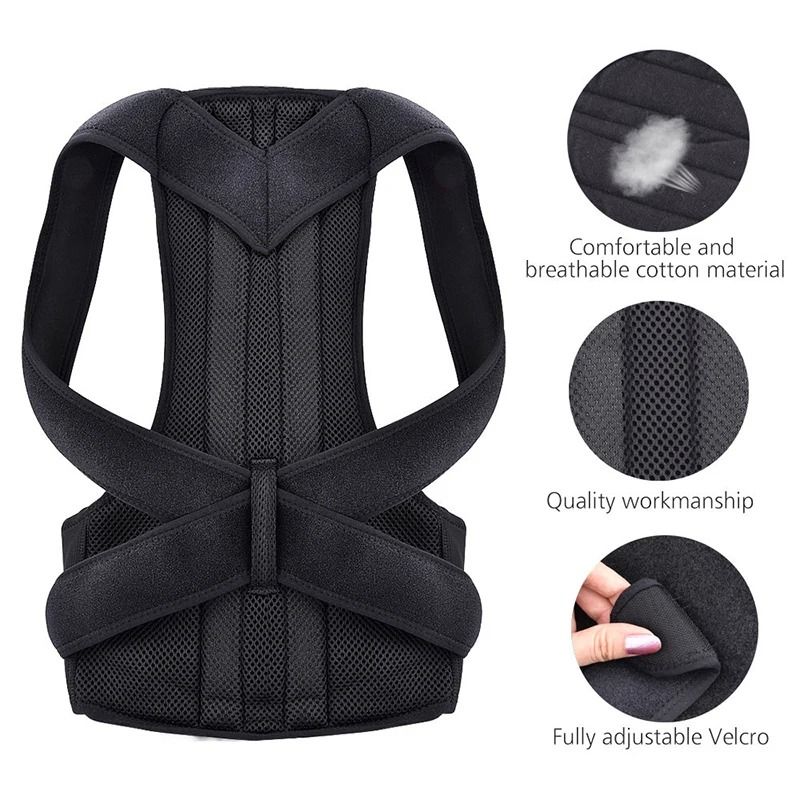 Adjustable Upper Back Posture Corrector Brace 2