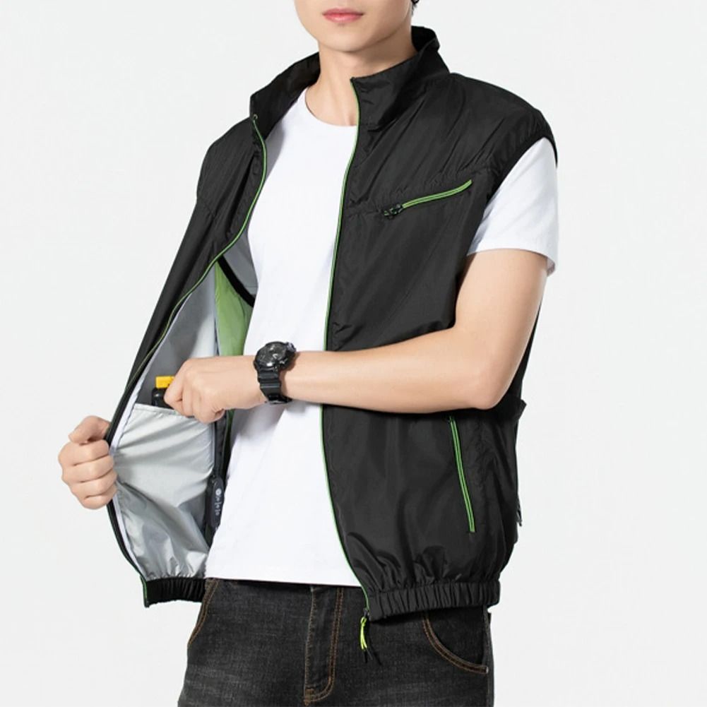 Electric Cooling Fan Vest For Outdoor Work And Hiking 1