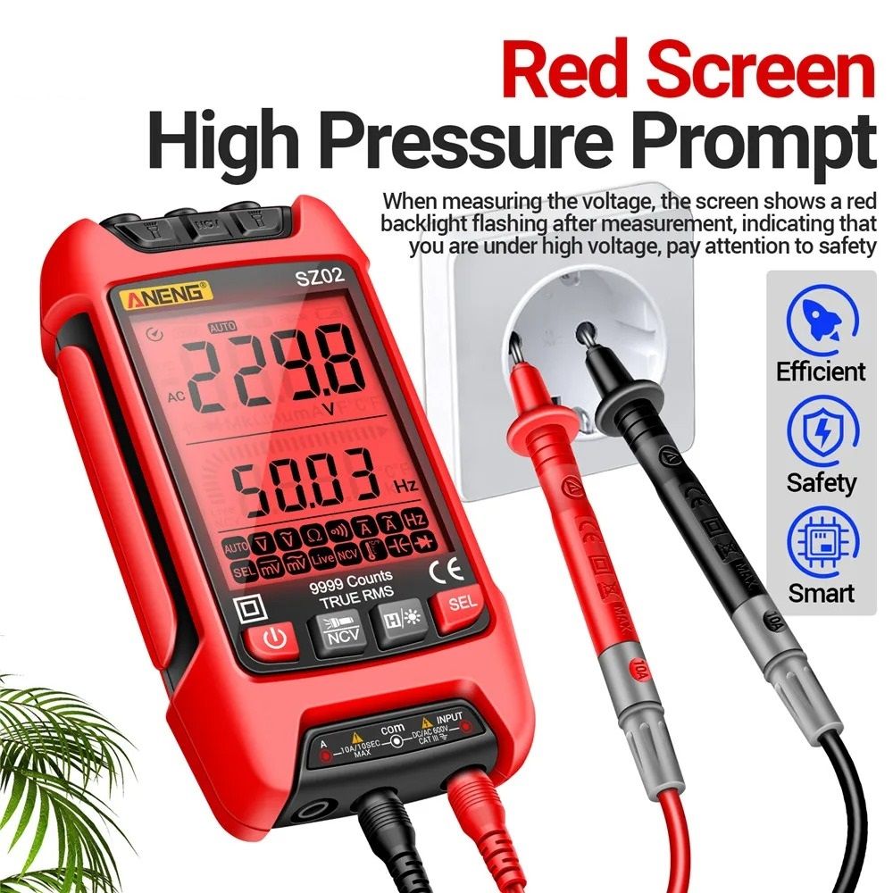 Auto Digital Multimeter With Capacitance And Transistor Test 1