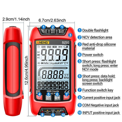 Auto Digital Multimeter With Capacitance And Transistor Test 5