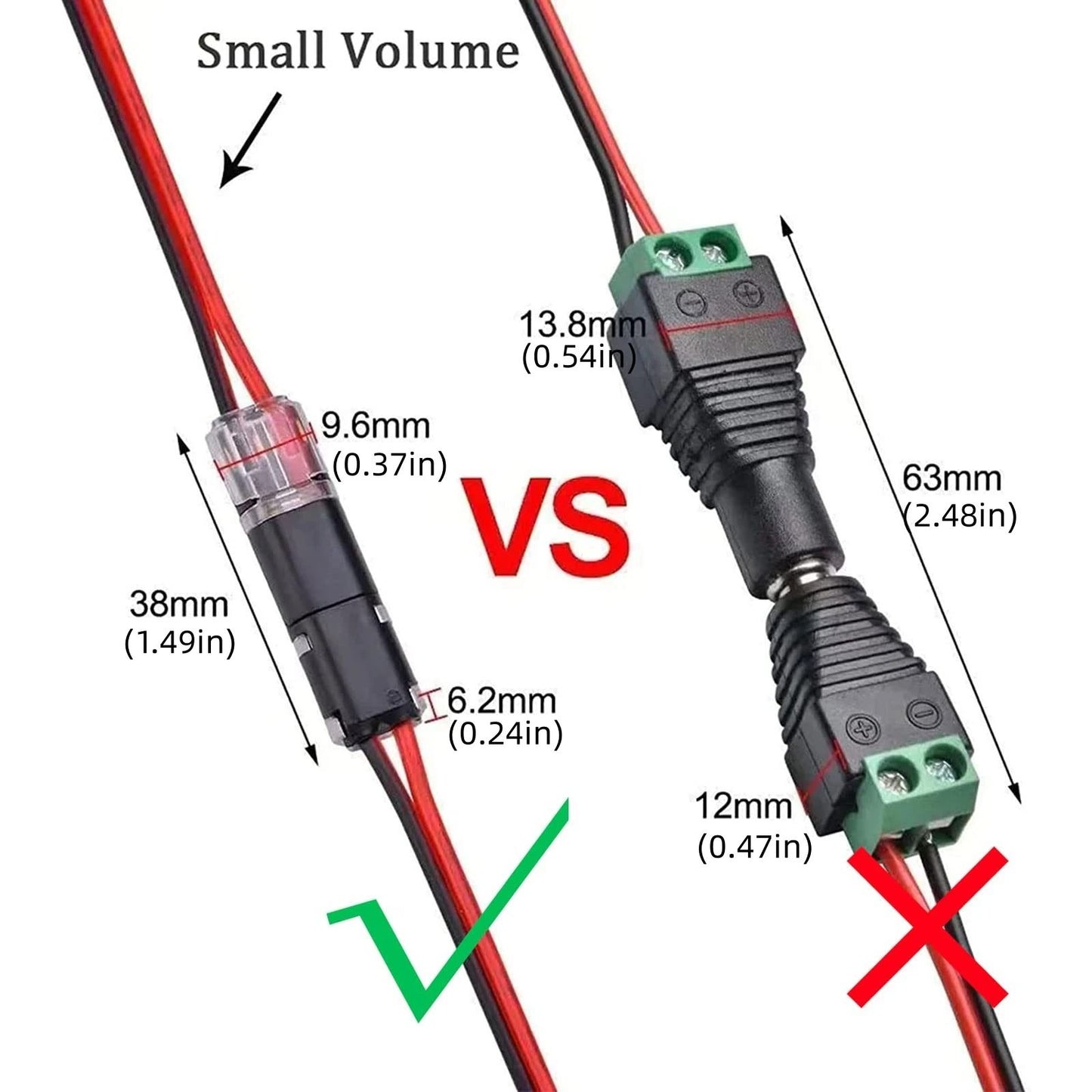 Double Wire Plug In Connector With Locking Buckle 3