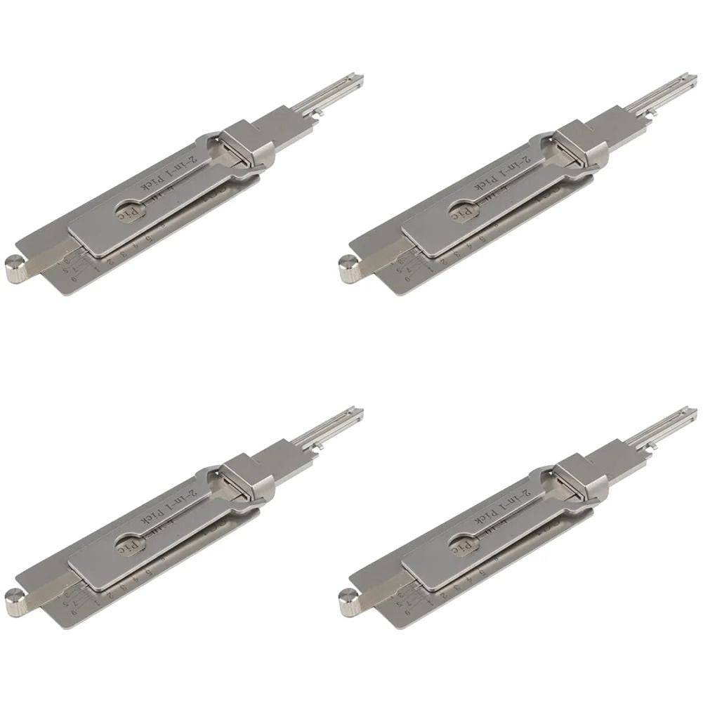 Stainless Steel Key Decoder  Precision Hook Repair Tool Set 9