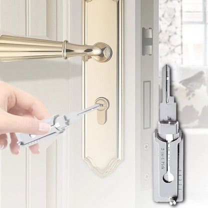 Stainless Steel Key Decoder  Precision Hook Repair Tool Set 1