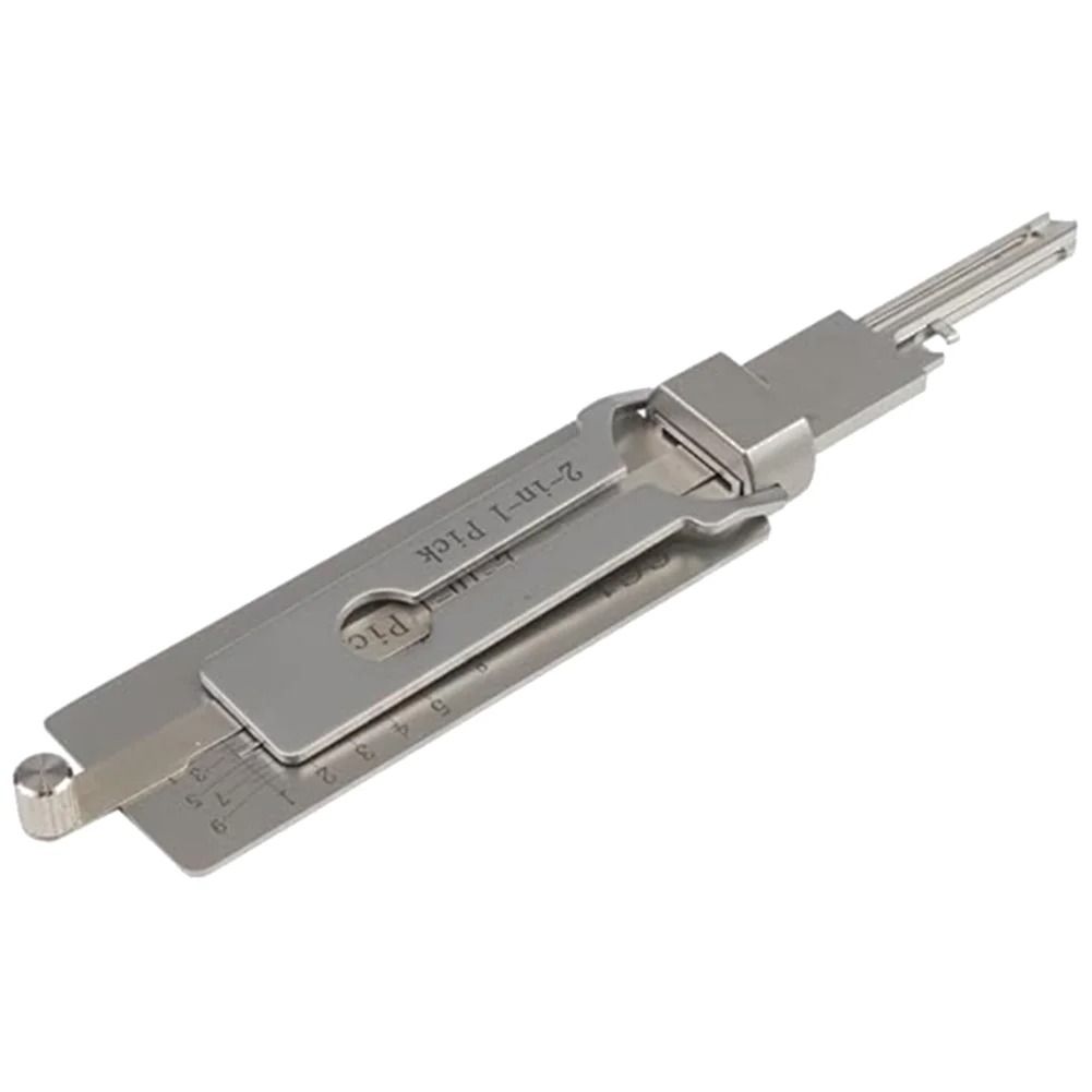 Stainless Steel Key Decoder  Precision Hook Repair Tool Set 6