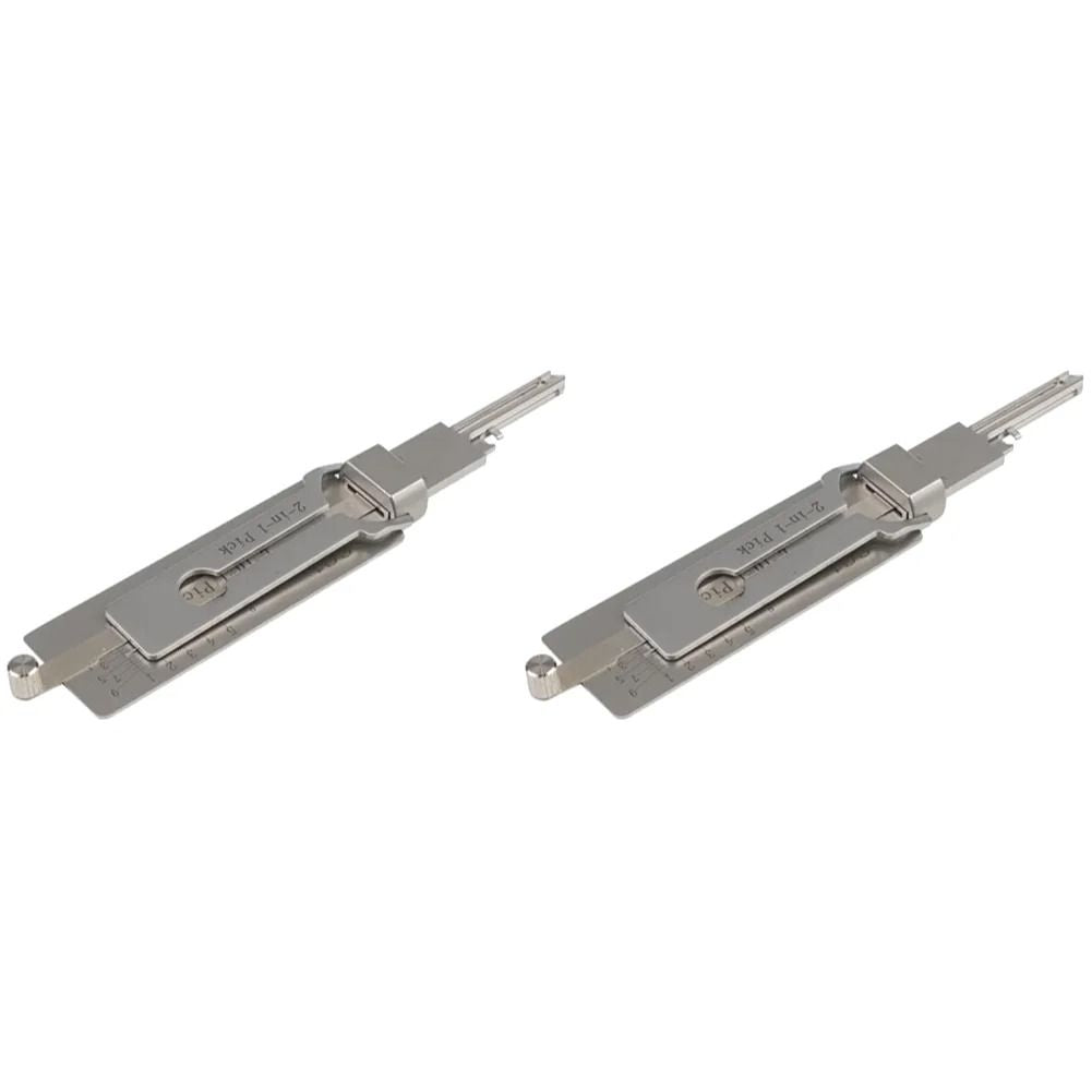 Stainless Steel Key Decoder  Precision Hook Repair Tool Set 7