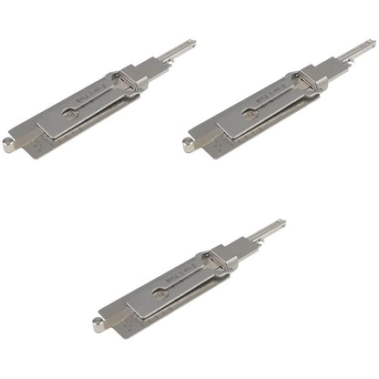 Stainless Steel Key Decoder  Precision Hook Repair Tool Set 8