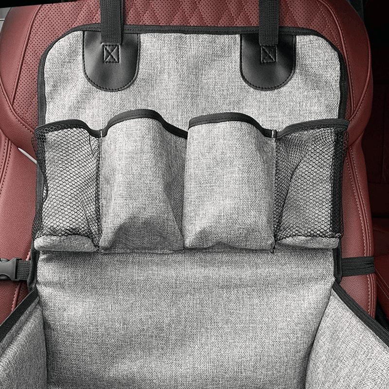 Dog Car Seat Booster For Small To Medium Pets With Storage Pockets 2