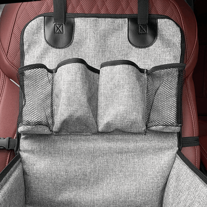 Dog Car Seat Booster For Small To Medium Pets With Storage Pockets 2