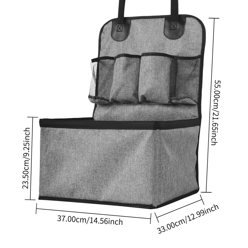 Dog Car Seat Booster For Small To Medium Pets With Storage Pockets 3