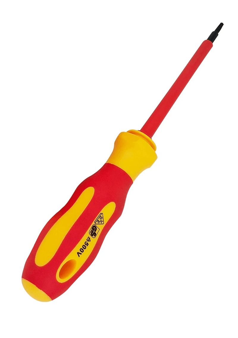 Insulated Screwdriver Set 10 Piece VDE Magnetic Interchangeable Blades With Case 1