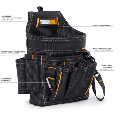 Toughbuilt Electrician Tool Pouch With Padded Belt And Shoulder Strap 1