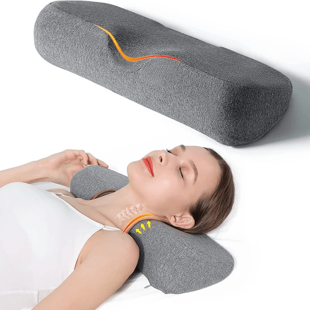 Ergonomic Memory Foam Cervical Pillow for Neck and Shoulder Support
