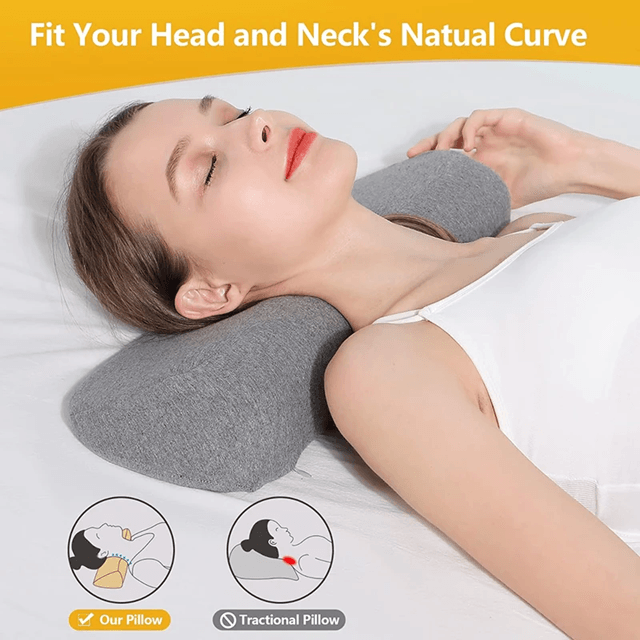 Ergonomic Memory Foam Cervical Pillow For Neck And Shoulder Support 2