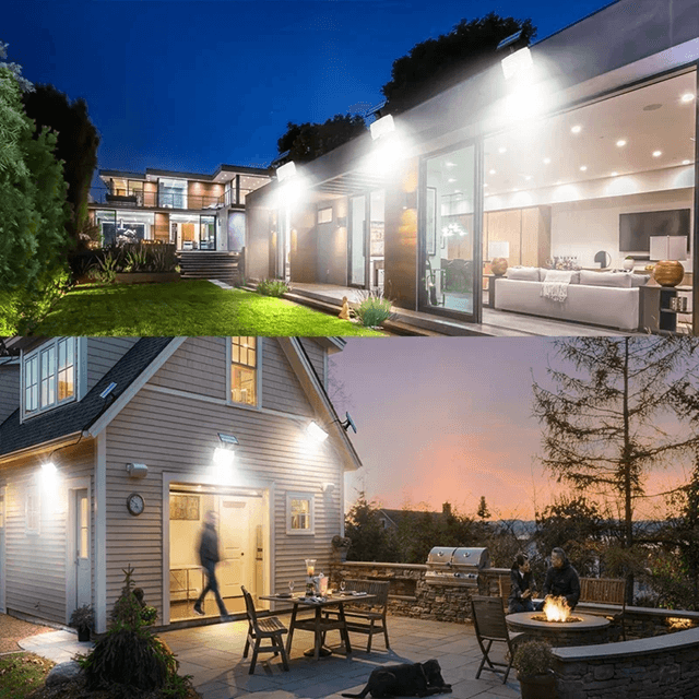 Super Bright Solar Motion Sensor Wall Light For Outdoor Security 2