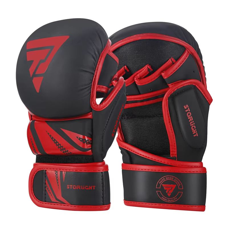 Professional PU Leather MMA Boxing Gloves  Durable Training Gloves For Muay Thai Karate  Martial Ar 8