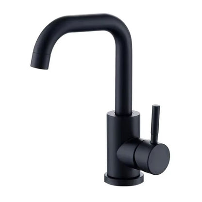 304 Stainless Steel Bathroom Basin Faucet  360 Rotating Hot And Cold Mixer Tap With Single Handle 5