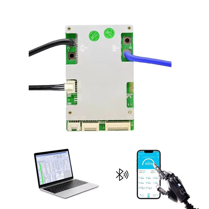 JBD Smart BMS With BuiltIn Bluetooth  Lithium Battery Protection Board 7S17S For 24V 36V 48V  60V L 5