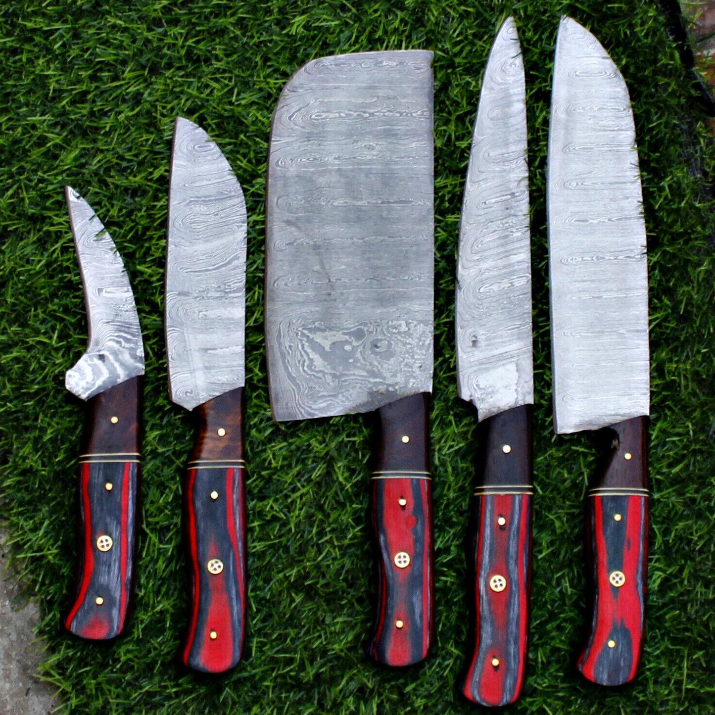 Luxury Damascus Chef Knife Collection  Handmade Forged Steel 2
