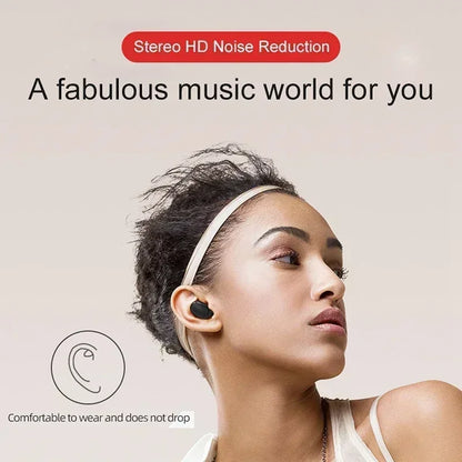 Touch Control Earbuds With Mic, TWS Wireless Bluetooth 5.1 Earphones
