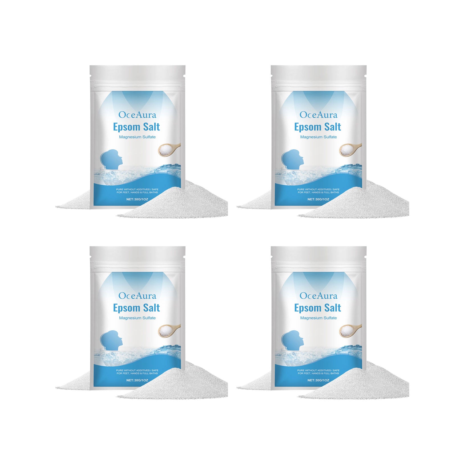 Luxury Bath Salt, Spa Quality Exfoliating Scrub, Dead Skin Removal, Soothing Moisturizing Body Wash, Improve Skin Rough