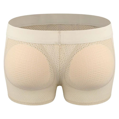 Mens Removable Buttocks Body Shaper Shorts  Hip Lift Boxer Briefs With Breathable QuickDrying Suppo 6