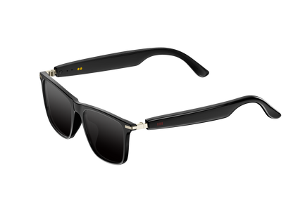Inteligent Sunglasses, Smart Glasses Bluetooth Headphones, Outdoor Waterproof, Blue Light Filtering, Polarized Lenses