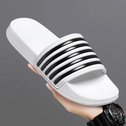 Soft Comfortable Men Indoor Home Slippers Summer Bath Flip Flops Couple Family Flat Shoes Lightweig 7