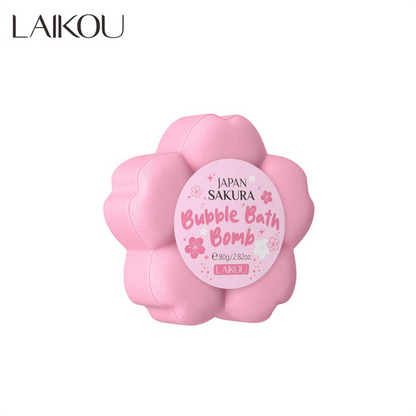 LAIKOU Aromatherapy SPA Bath Bombs, Body Stress Relief, Exfoliating Moisturizing Fragrances, Skin Care Salt Ball