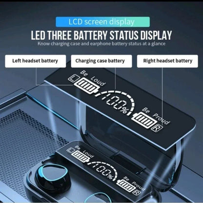 M10 TWS Wireless Earphones Bluetooth Stereo Headsets Charging Box Waterproof Headphones With BuiltI 4