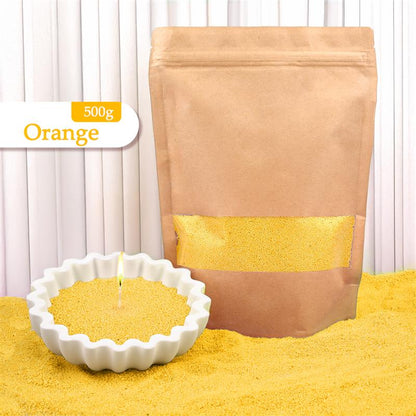 Colorful Granular Pearl Wax, DIY Candle Making Materials, Handmade Sand Painting Wax For Colour Sand Crafts