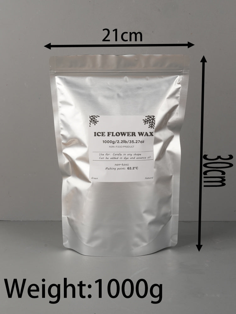 DIY Scented Candle Making Accessories, White Sand Wax, Ice Flower Wax, Snowflake Wax Pearls, Sand Painting Tools