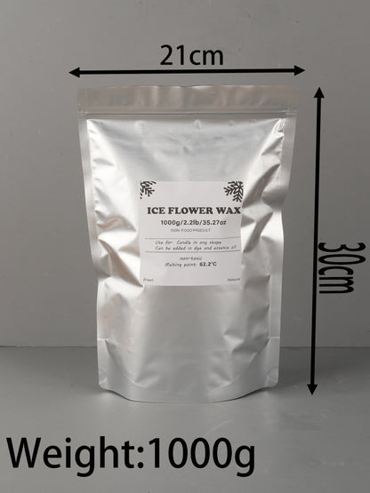 DIY Scented Candle Making Accessories, White Sand Wax, Ice Flower Wax, Snowflake Wax Pearls, Sand Painting Tools