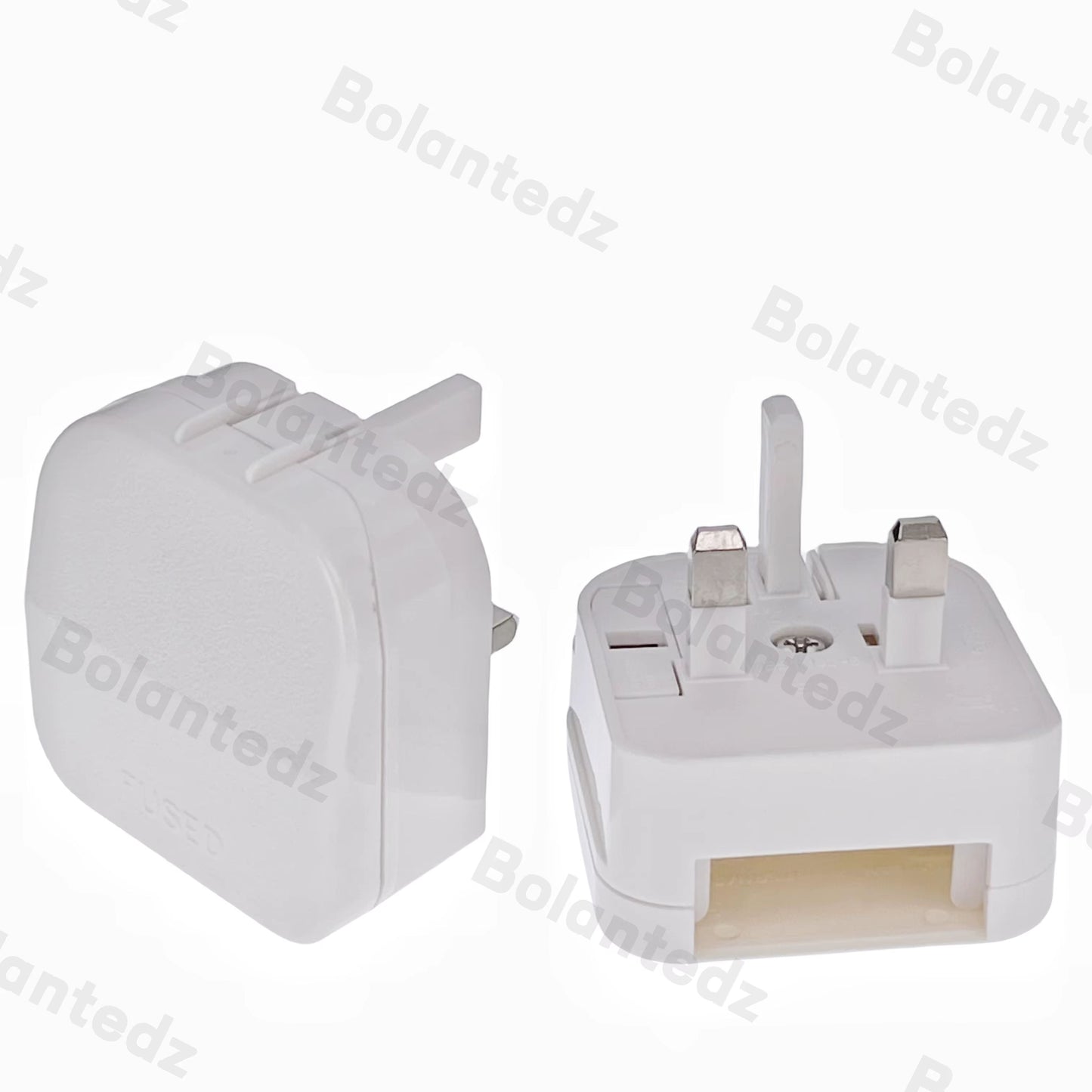 European To UK Travel Power Adapter  British Plug Adapter With 5A Fuse For AC Charger Sockets  Powe 4