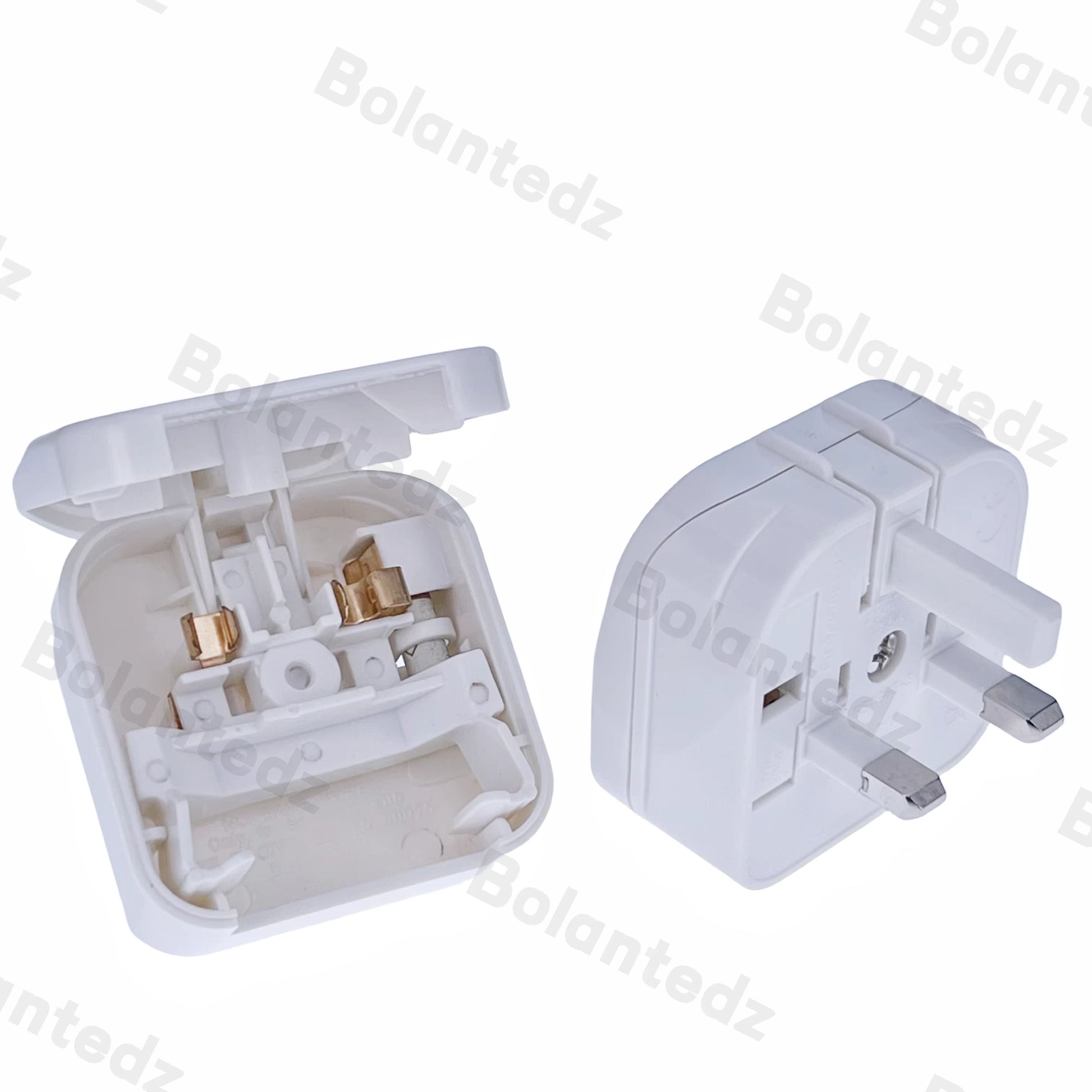 European To UK Travel Power Adapter  British Plug Adapter With 5A Fuse For AC Charger Sockets  Powe 5