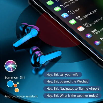 M10 Intelligent TWS Headset, Wireless Bluetooth-Compatible Earphones, Waterproof LED Display with Mic