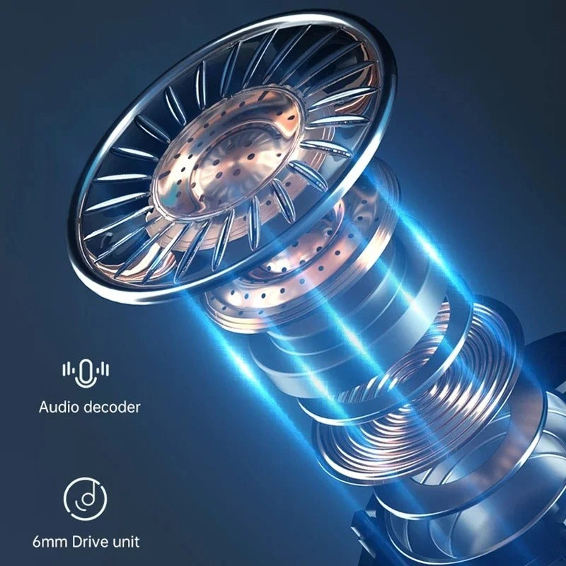 M10 Intelligent TWS Headset, Wireless Bluetooth-Compatible Earphones, Waterproof LED Display with Mic