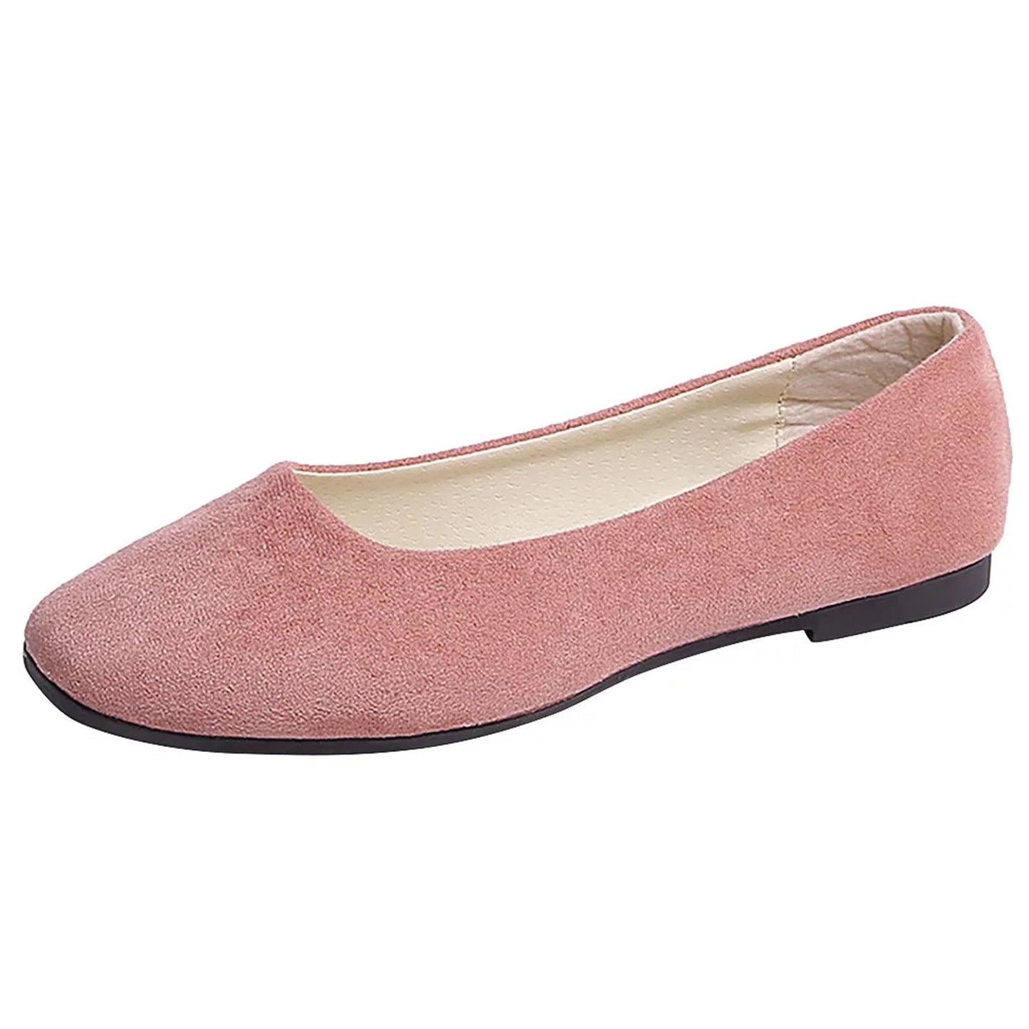 Spring Summer Women Flat Shoes Sandals Casual Ballerina Solid Color Comfort Flats Shallow Heel Fema 8