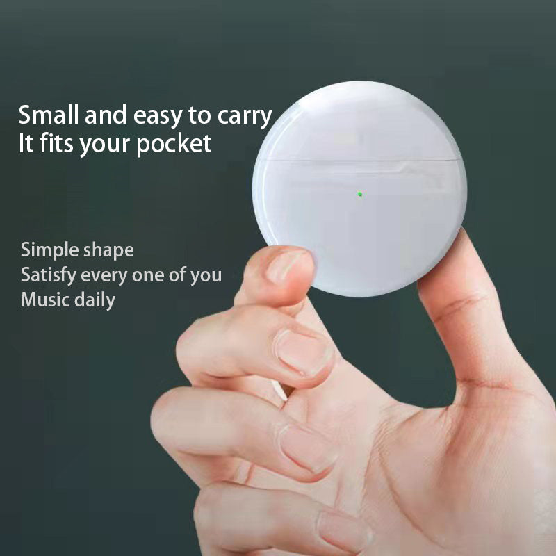 Wireless Bluetooth Headset Original Earbuds Tws 6, Mini 5.3 Headphone Earphone with Mic, Charging Box for Samsung iPhone