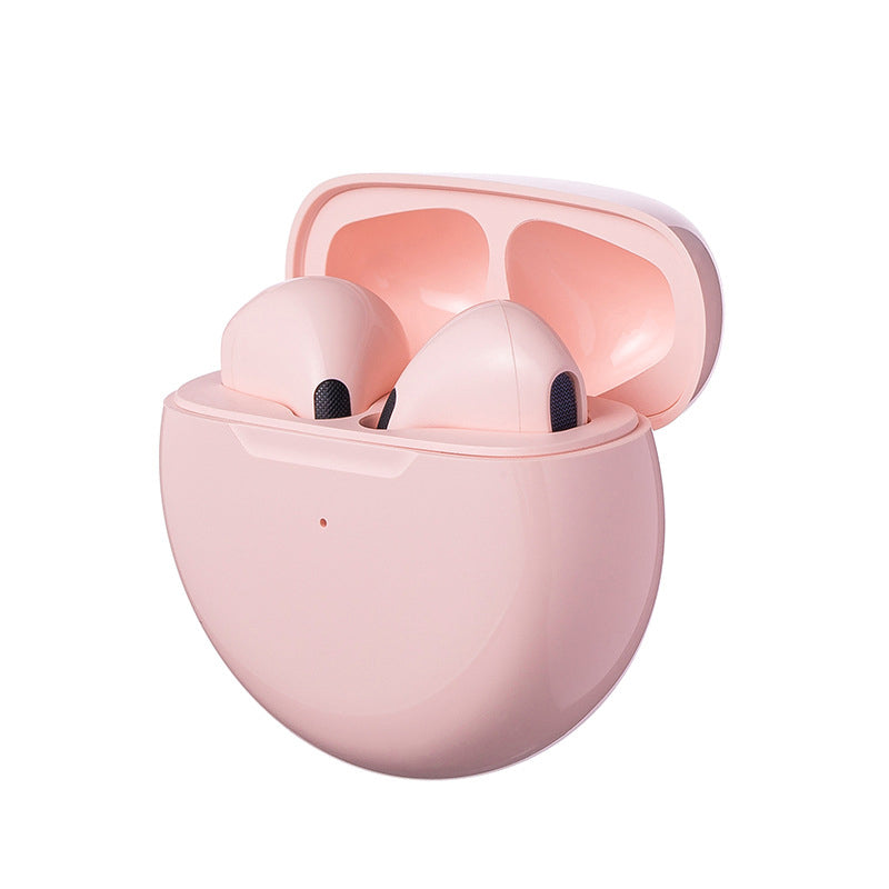 Wireless Bluetooth Headset Original Earbuds Tws 6, Mini 5.3 Headphone Earphone with Mic, Charging Box for Samsung iPhone